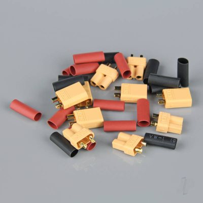 XT30 Connector Set including Heat Shrink 5 Pairs