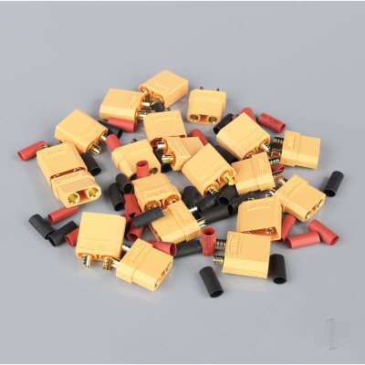 XT90 Connector Set including Heat Shrink 10 Pairs