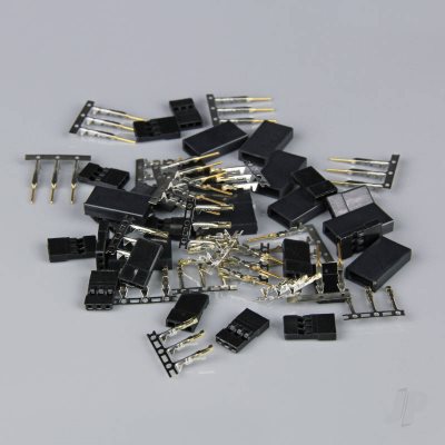 JR/Hitec Connector Set with Gold Pins 10 Pairs