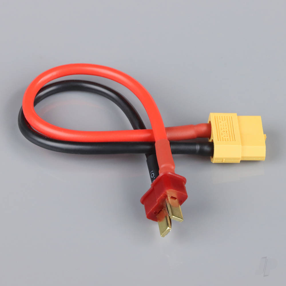 Charge Lead, XT60 to Deans Male, 14AWG, 150mm