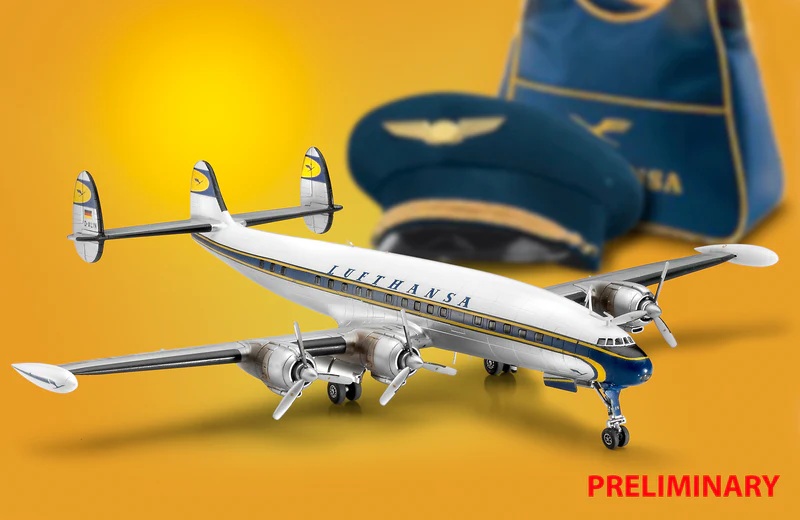 Revell Lockheed L-1049G Super Constellation Lufthansa 1:144 Scale