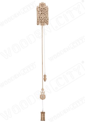 Wooden City Royal Clock