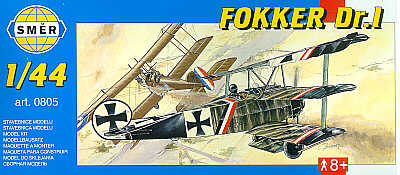 Smer Fokker Dr.I Triplane 1:44 Scale