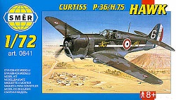 Smer Curtiss P-36 / H-75 Hawk 1:72 Scale
