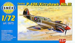 Smer Curtiss P-40K Warhawk/Kittyhawk Mk.III 1:72 Scale