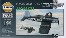 Smer Vought F4U-1 Corsair with etched parts 1:72 Scale