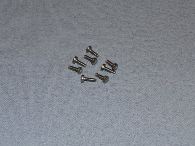 M2.5 x 8mm Stainless Steel Pozi Pan Head Screw (8)