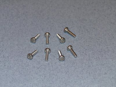 M3 x 12mm Stainless Steel Pozi Pan Head Screw (8)