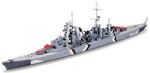 Tamiya Prinz Eugen German Heavy Cruiser 1:700