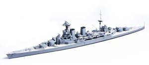 Tamiya HMS Hood & E Class Destroyer 1:700