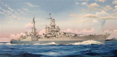 Trumpeter USS Indianapolis CA-35 1945 1:350 Scale