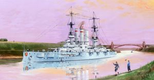 Trumpeter Schleswig-Holstein Battleship 1908 1:350 Scale