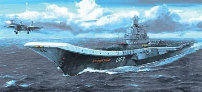 Trumpeter Russian Carrier Admiral Kuznetsov 1:700 Scale