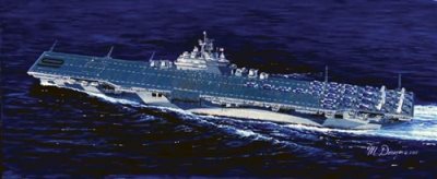 Trumpeter USS Yorktown CV-10 1945 1:700 Scale