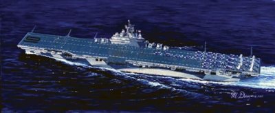 Trumpeter USS Yorktown CV-10 1945 1:700 Scale