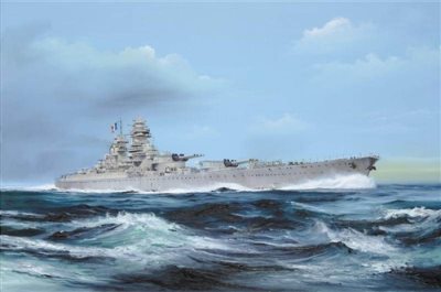 Trumpeter Richelieu French Battleship (1946) 1:700 Scale