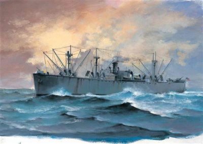 Trumpeter SS Jeremiah O'Brien Liberty Ship 1:700 Scale