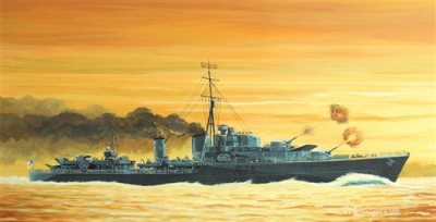 Trumpeter HMS Eskimo Tribal-class destroyer 1:700 Scale