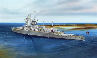 Trumpeter Admiral Graf Spee German Pocket Battleship (1937) 1:700 Scale