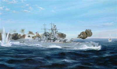 Trumpeter Admiral Graf Spee German Pocket Battleship (1939) 1:700 Scale