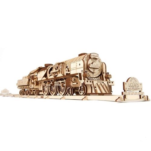 UGears V-Express Steam Train With Tender