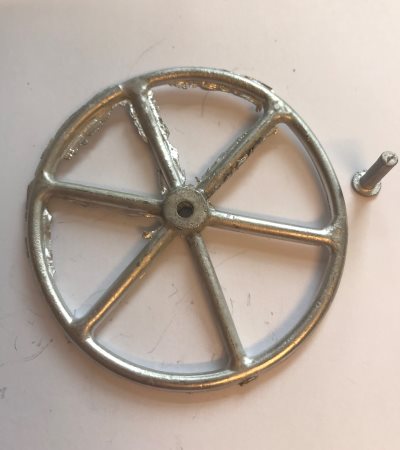 Sarik 6 Spoke Dished Wheel with PIn 50mm (1)