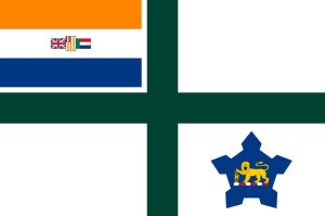 BECC South Africa Naval Ensign 1981-1994 25mm