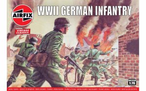 Airfix WWII German Infantry 1:76 Scale Vintage Classics