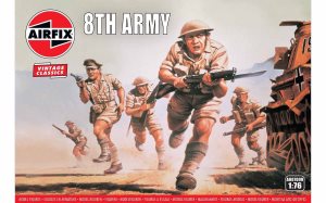 Airfix WWII British 8th Army 1:76 Scale Vintage Classics