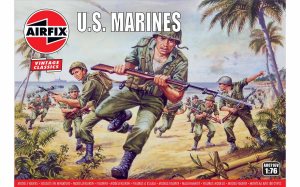 Airfix WWII US Marines 1:76 Scale Vintage Classics