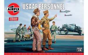 Airfix USAAF Personnel 1:76 Scale Vintage Classics