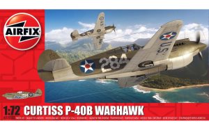 Airfix Curtiss P40B Warhawk 1:72