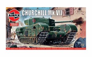 Airfix Churchill Mk.VII Tank 1:76 Vintage Classics
