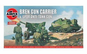 Airfix Bren Gun Carrier & 6PDR Anti-Tank Gun 1:76 Vintage Classics