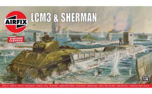 Airfix LCM3 & Sherman 1:76 Vintage Classics