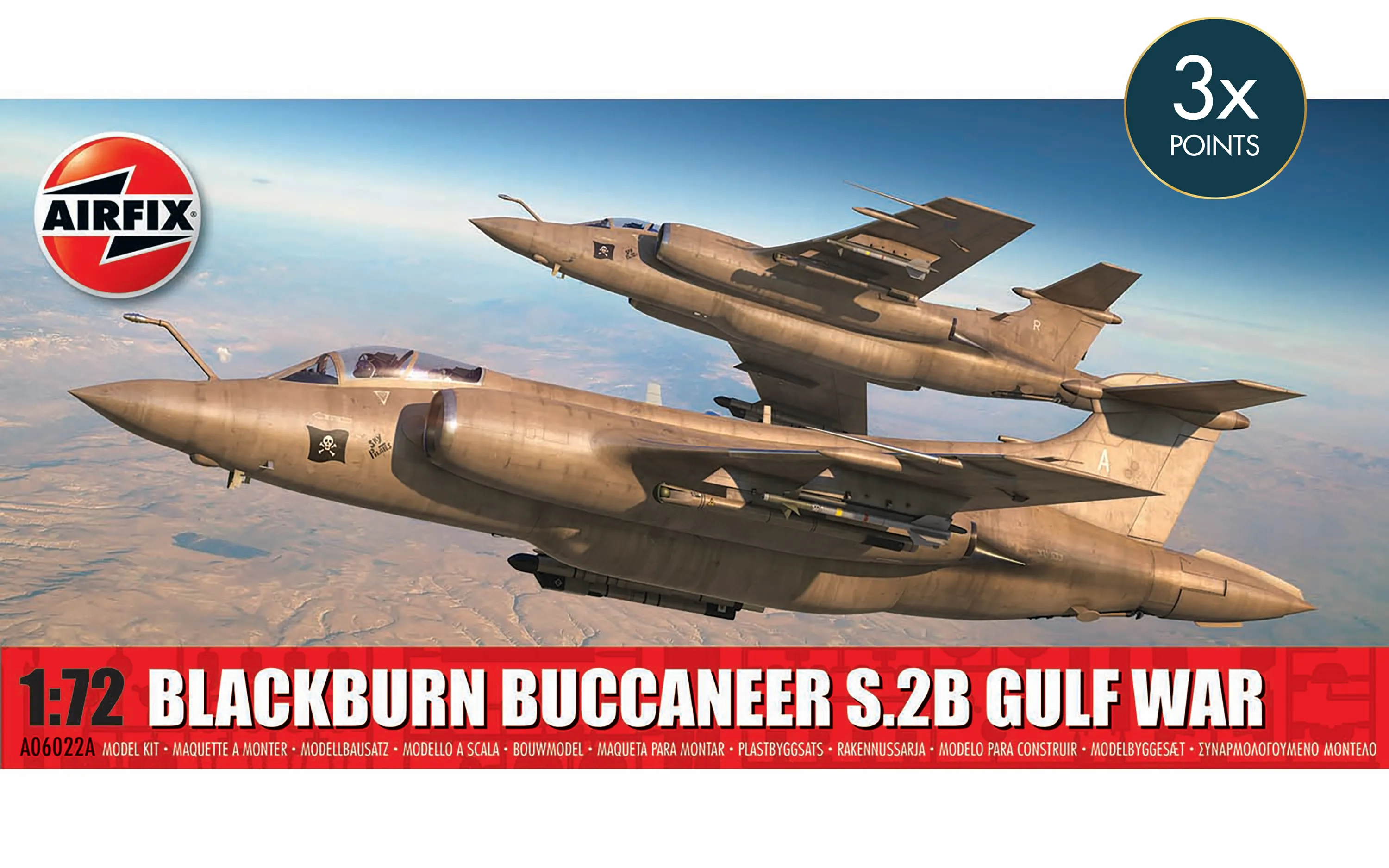 Airfix Blackburn Buccaneer S.2B Gulf War 1:72