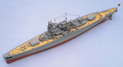 Aeronaut Graf Spee Pocket Battleship with Fittings Set
