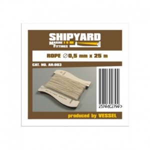 Shipyard Rope 0.5mm x 25m