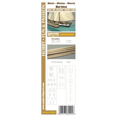 Accessories for making Masts and Yards Berbice