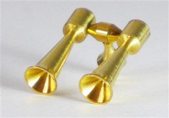 Klaxon Horn Double Brass 22mm