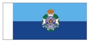BECC Queensland Police Flag 38mm