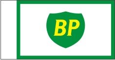 BECC British Petroleum Company Flag 10mm