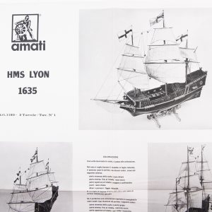 Amati HMS Lyon Plan Set