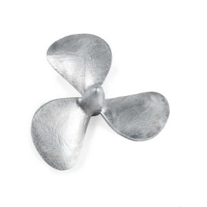 4828/01 3 Bladed Metal Propeller. Left Hand with Boss 30mm (Non Working)