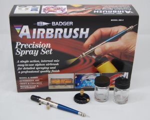 Badger 200-3 Airbrush Precision Spray Paint Set