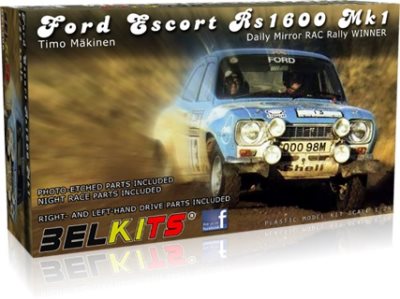 Belkits Ford Escort RS1600 MkI Rally 1973