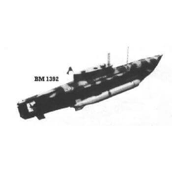 Molch & Hecht Model Submarine Plan