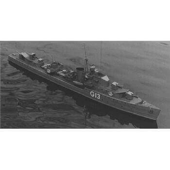 HMS Quickstep Model Boat Plan