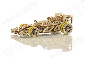 Wooden City Bolid F1 Car