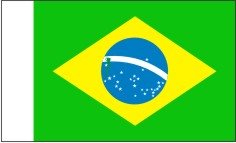 BECC Brazil National Flag 10mm